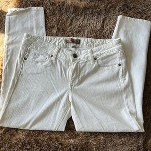 Paige jeans. Size 27 classic rise, cropped skinny.